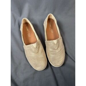 TOMS Avalon Rose Gold Slip-on Women's Size 8.5